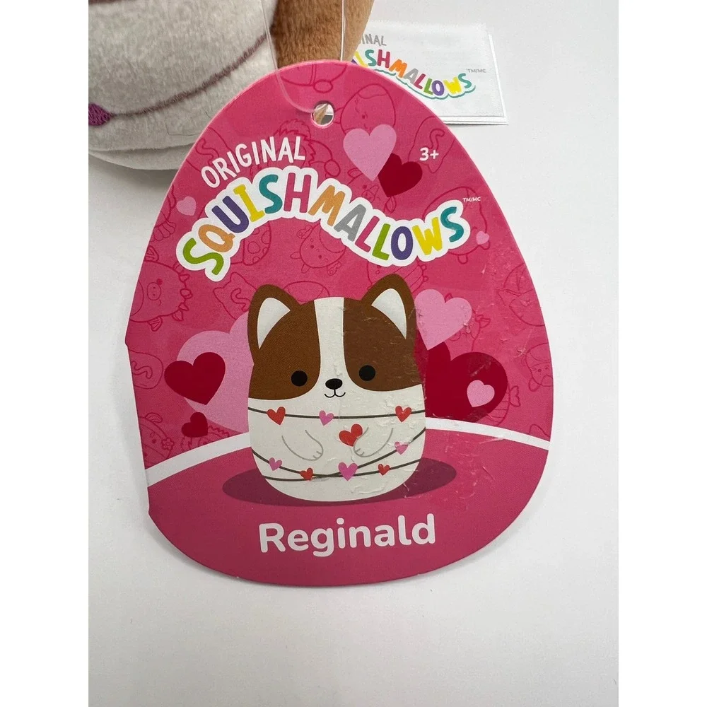 Squishmallows Reginald Corgi Plush 8